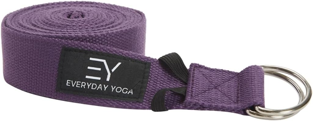 Yoga Strap with Metal D-Ring