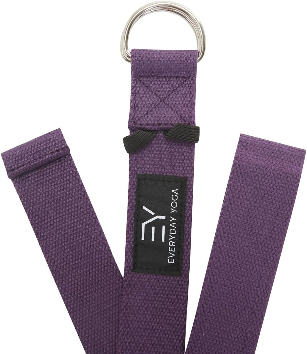 Yoga Strap with Metal D-Ring - Image 2