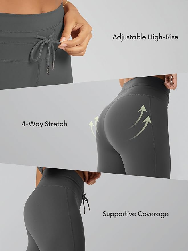 ODODOS Drawstring Tie Shorts - Image 2