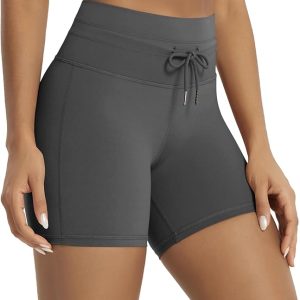 ODODOS Drawstring Tie Shorts
