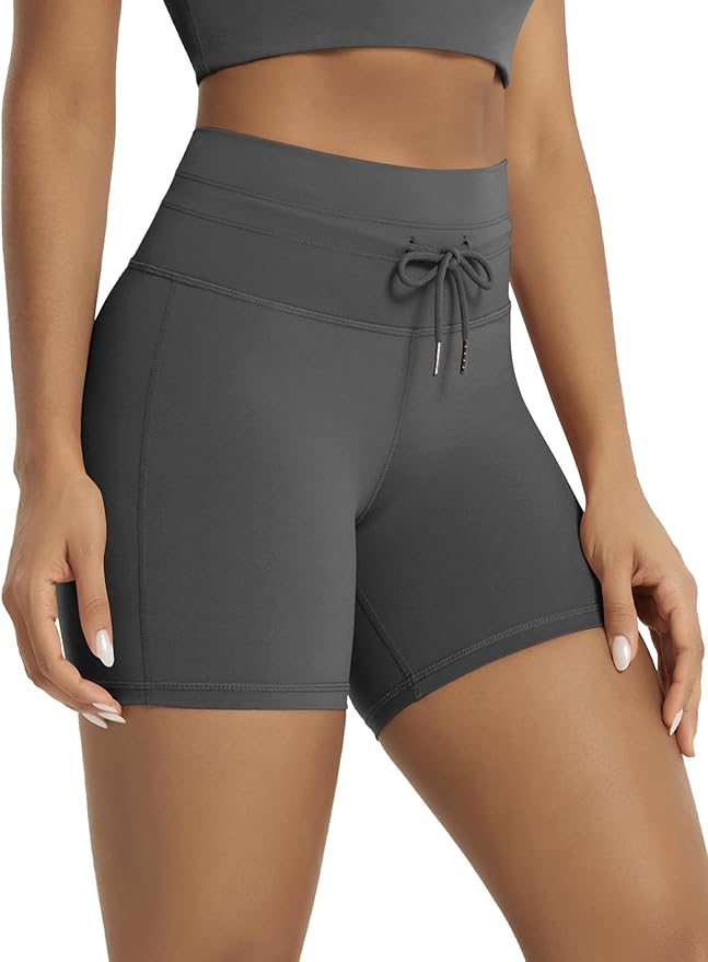 ODODOS Drawstring Tie Shorts